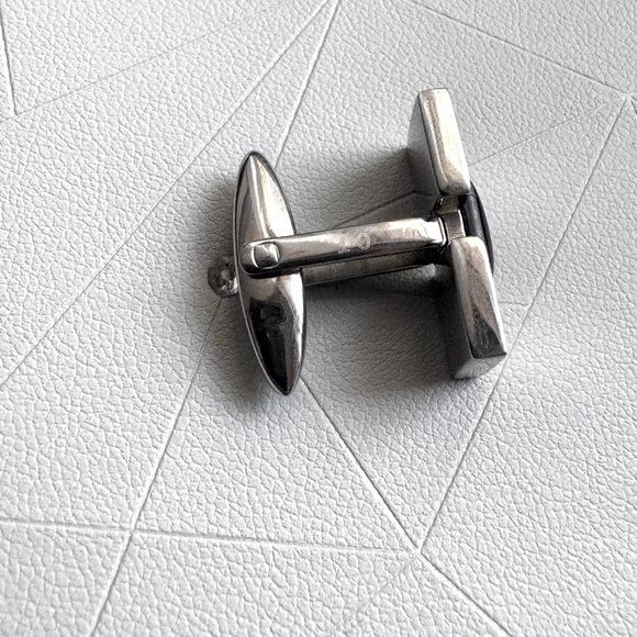 💥Stunning Rare Edgy Vintage Moores Pronto Uomo Men’s Cufflinks - Picture 13 of 15